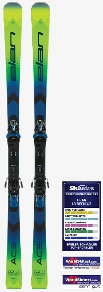 Elan Ace SCX Fusion X Zeer Snelle En Hoogwaardige Race Ski - Afbeelding 3