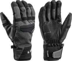 Leki Progressive 7 S Trigger S Skihandschoenen Zwart Grijs